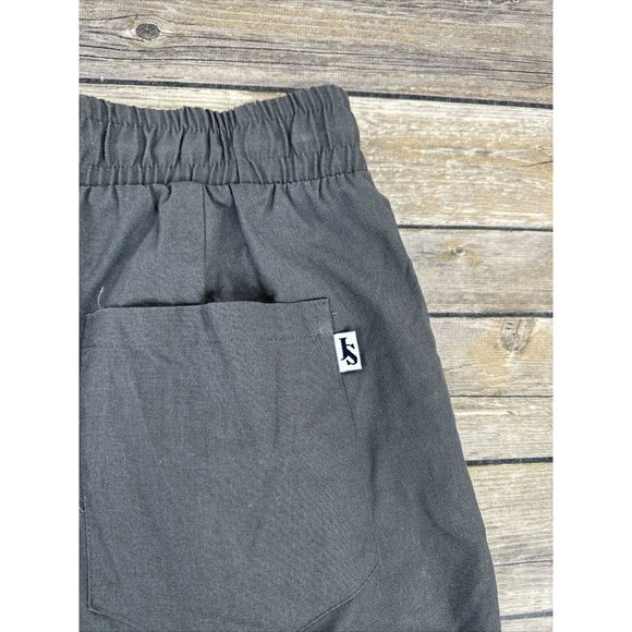 Jimmy Stuart Australia Bahamas Linen Cotton Shorts Mens Size L Gray Pockets - Picture 13 of 13